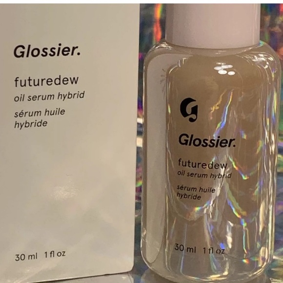 Glossier Makeup Glossier Futuredew Oil Serum Hybrid For Glassyskin